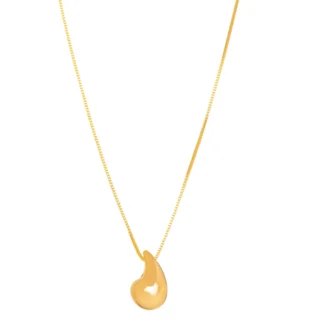 Colar Gota Lisa