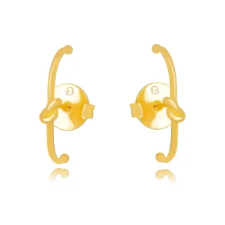 Brinco Ear Hook Nó Liso