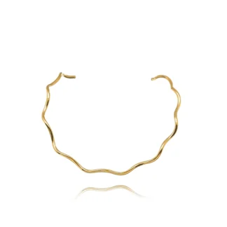 Choker Aro Ondulada Lisa