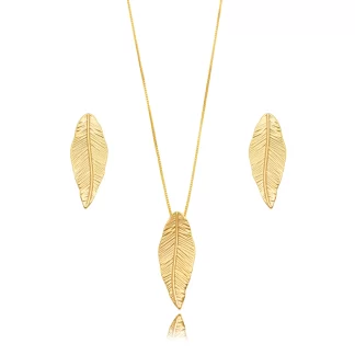 Conjunto Folha Lisa