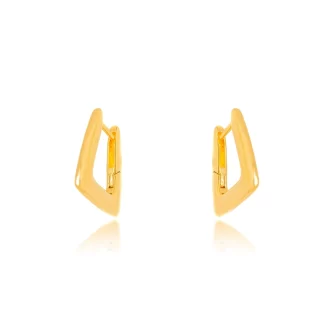 Brinco Argola Triângular