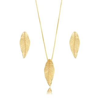Conjunto Folha Lisa
