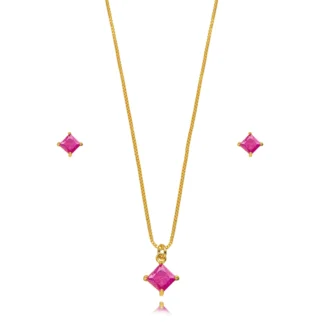 Conjunto Quadrado Pink