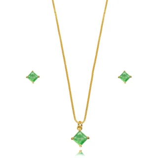 Conjunto Quadrado Verde