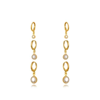 Trio Brincos Pérola