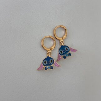 Brinco Argolinha Infantil Stitch