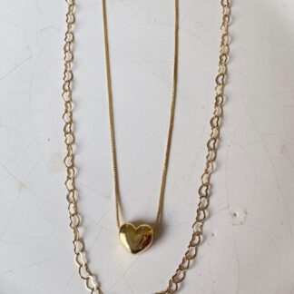 Conjunto Chocker Coração