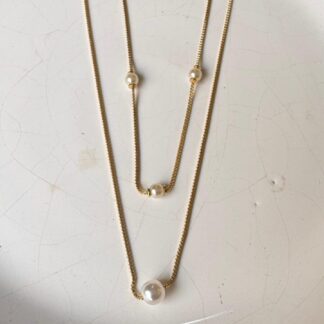 Conjunto Choker Pérola